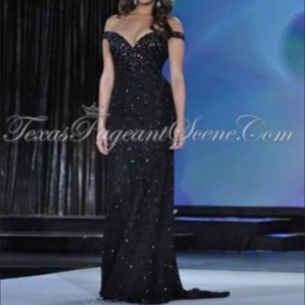 Custom size 4 pageant gown